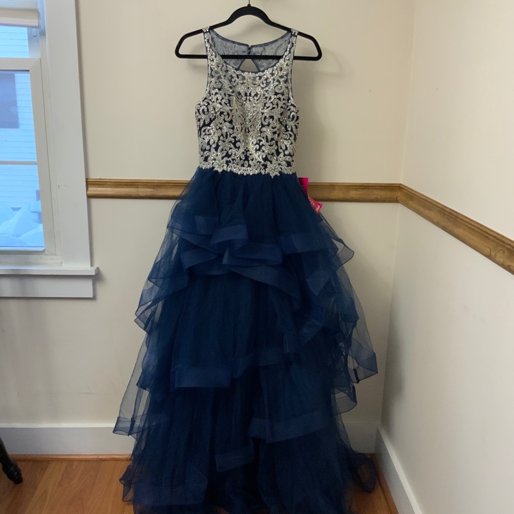 Navy Coya Collection Evening Gown